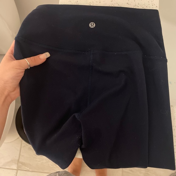 LULULEMON navy blue capris leggings - Picture 5 of 5